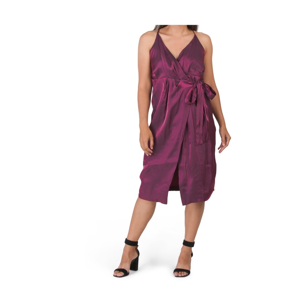 Juniors Cross Back Dress